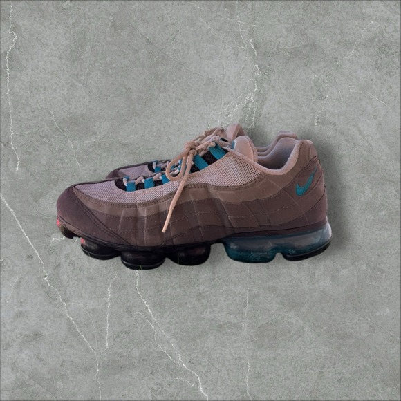 Nike Air VaporMax 95 Mens Sz 12.5‎ Neo Turquoise Running Shoes AJ7292 002 Rare